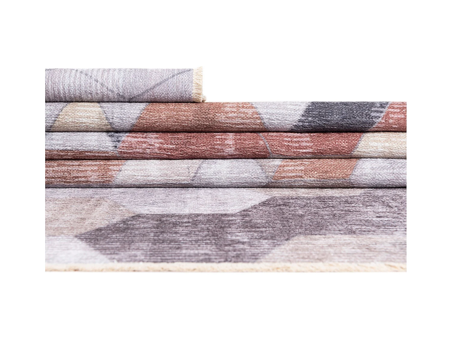 Tappeto per corridoio in lana 76x448 beige Kaizar