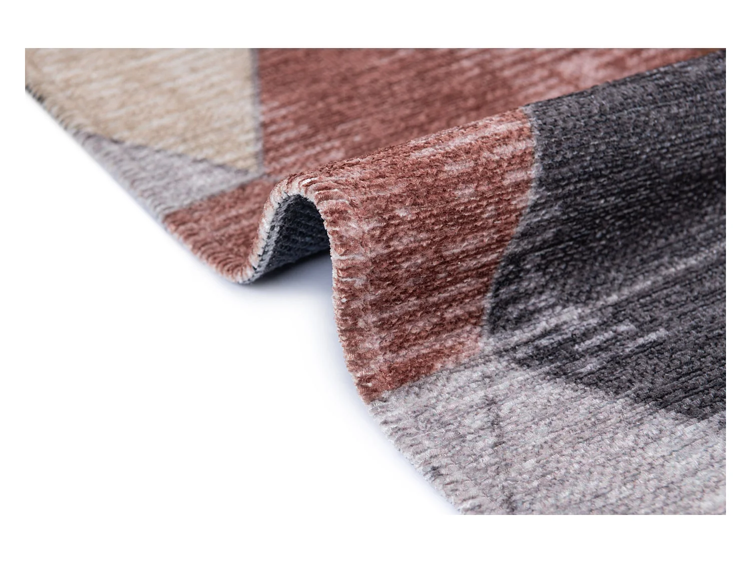 Tappeto per corridoio in lana 76x448 beige Kaizar