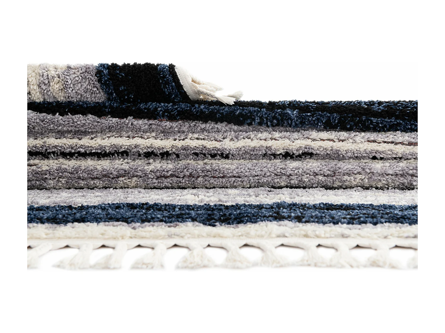 Hoogpolig tapijt 305x240 Blauw Frauenfeldnea