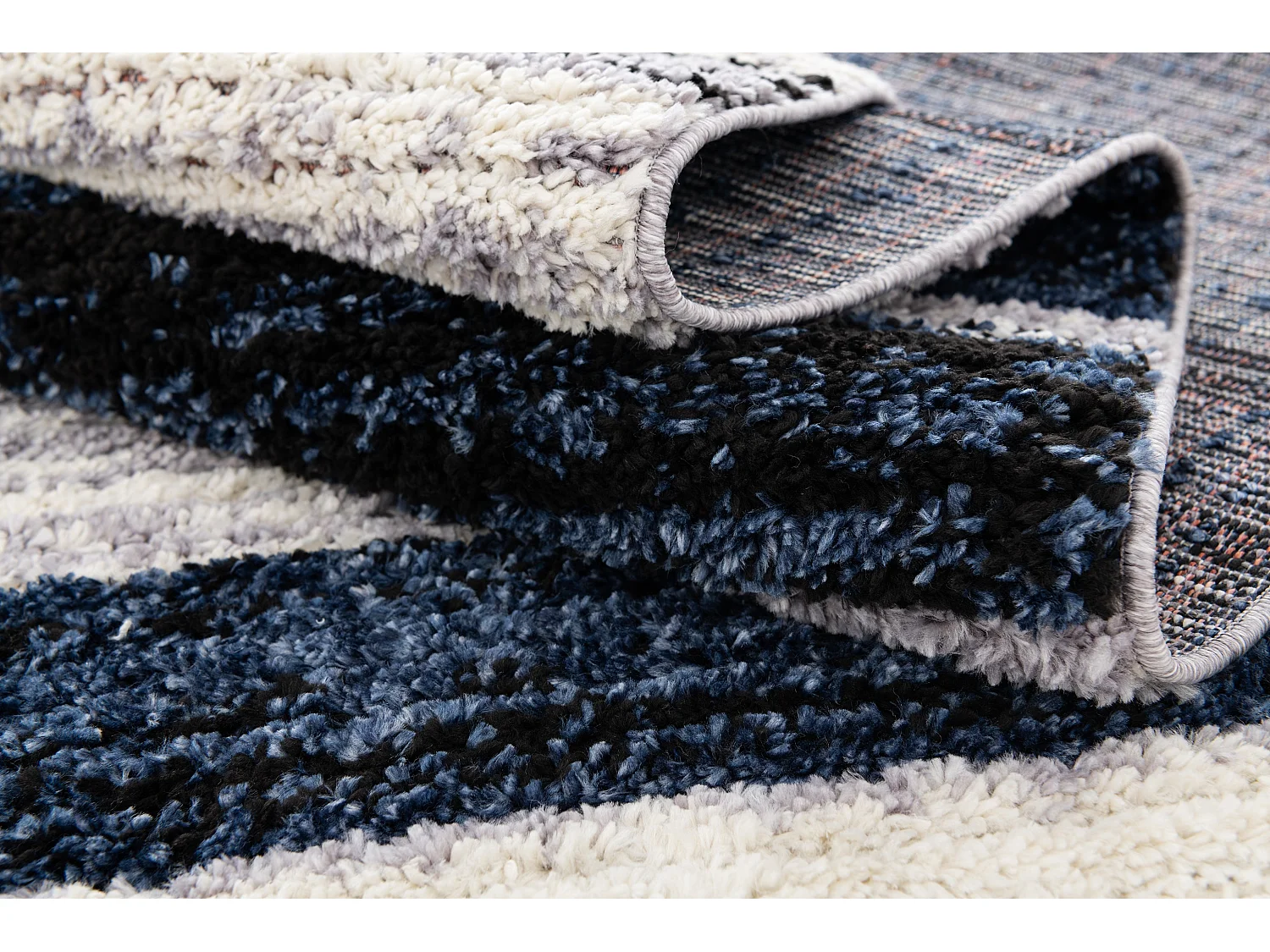 Hoogpolig tapijt 305x240 Blauw Frauenfeldnea