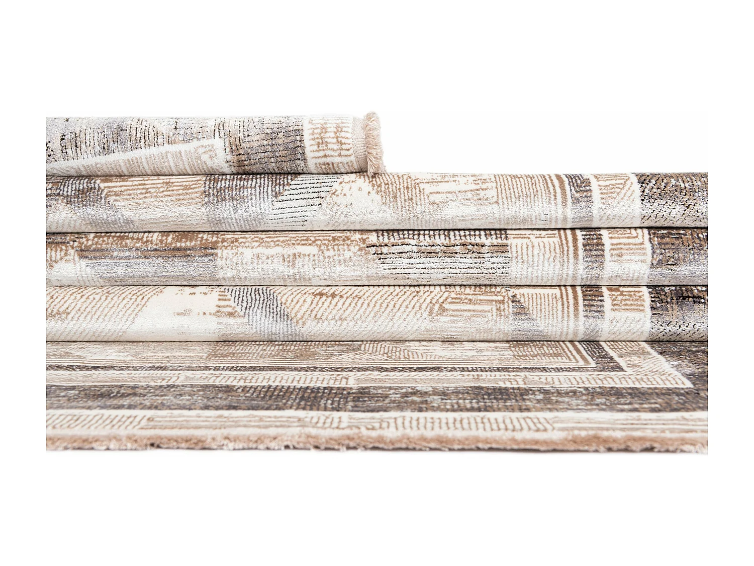 Tapis 240x305 beige Airolo Mosaic