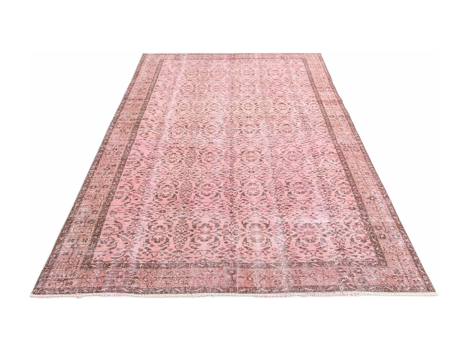 Tapis de laine 165x292 rouge Ultra Vintage