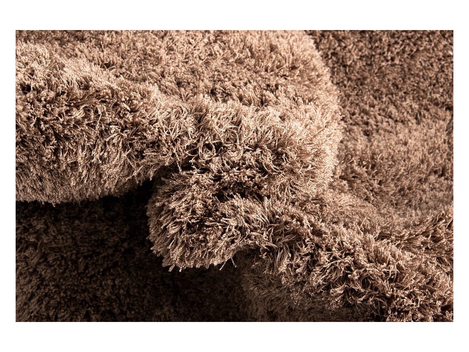 Hoogpolig tapijt 305x239 Bruin Luzern