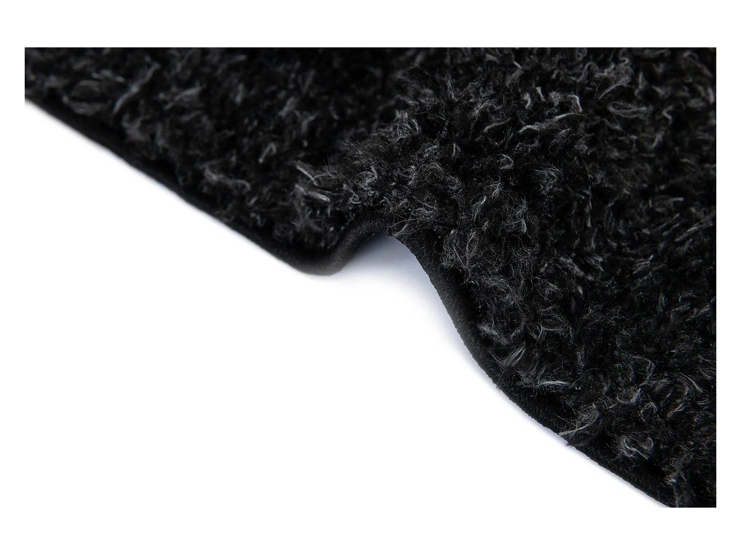 Hoogpolig tapijt 245x160 Zwart Thun Tribus