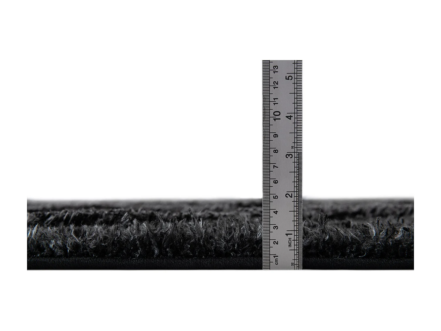 Tapis shaggy 160x245 noir Thun Tribus