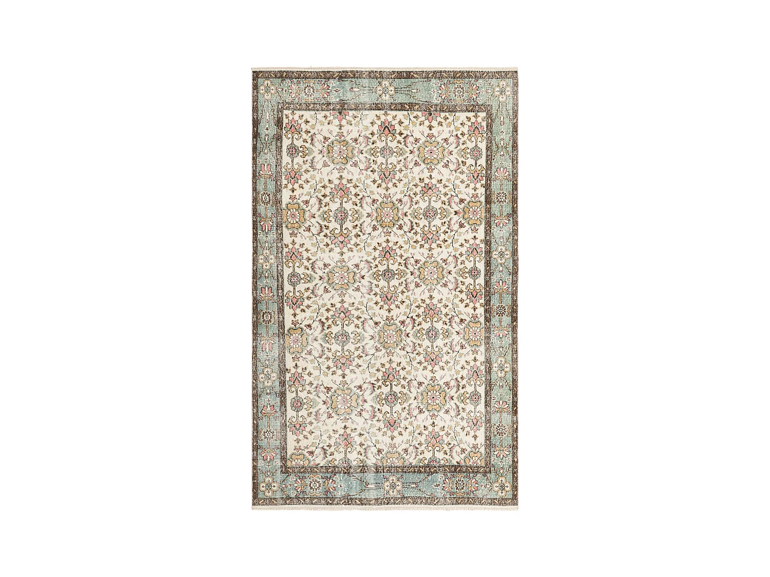 Tapis de laine 155x259 beige Ultra Vintage