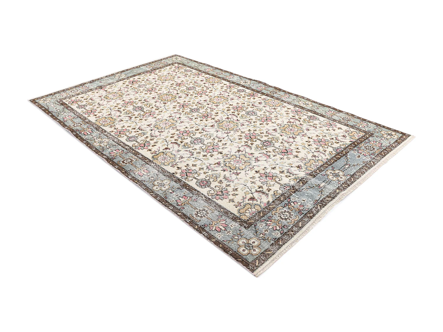 Tapis de laine 155x259 beige Ultra Vintage