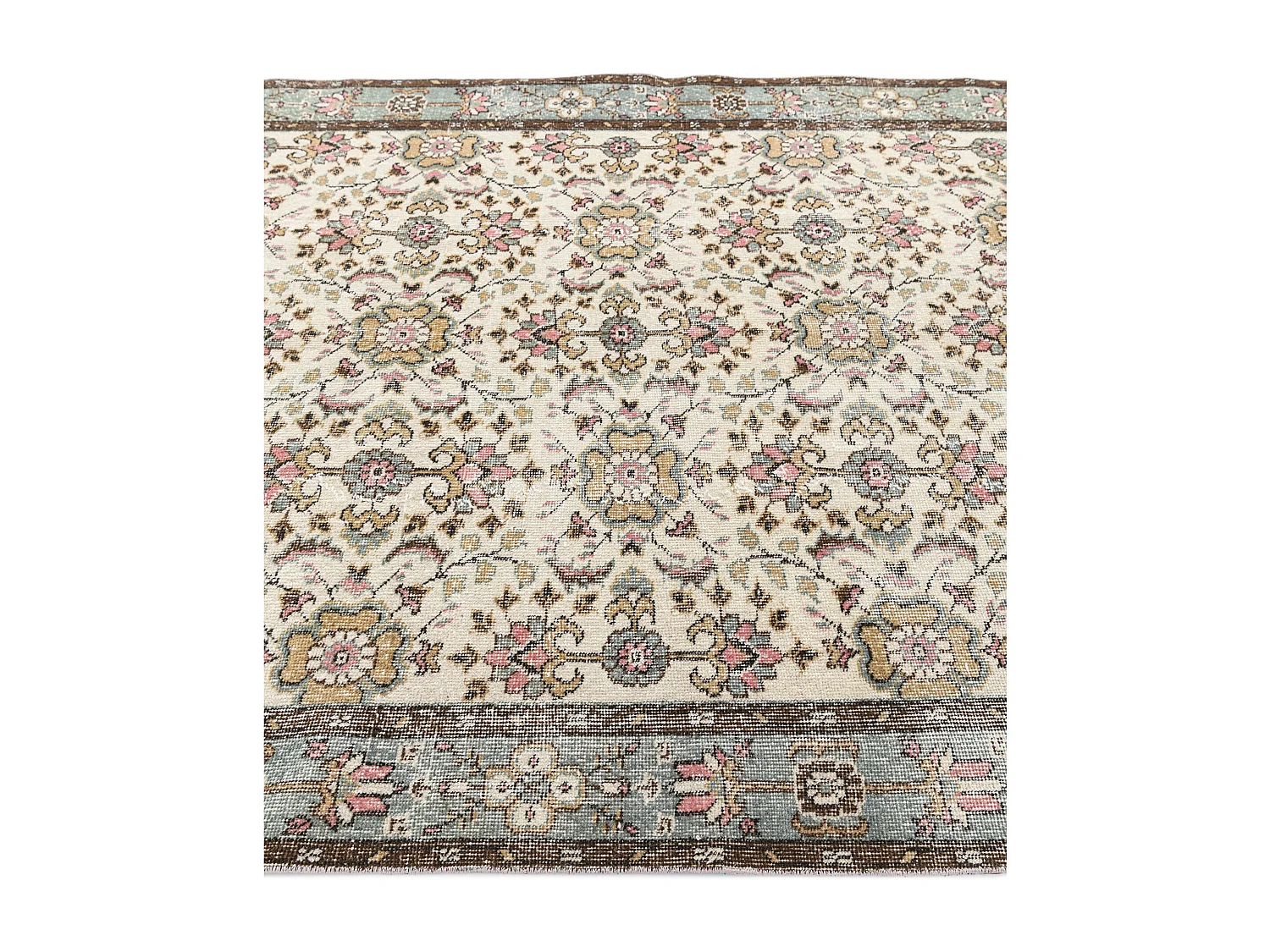 Tapis de laine 155x259 beige Ultra Vintage