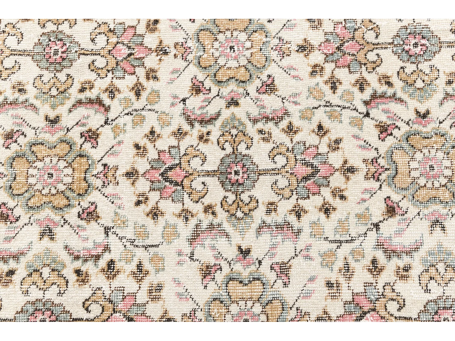 Tapis de laine 155x259 beige Ultra Vintage