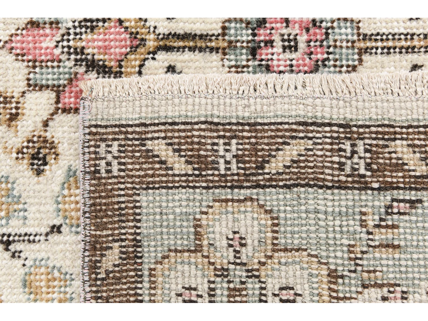 Tapis de laine 155x259 beige Ultra Vintage