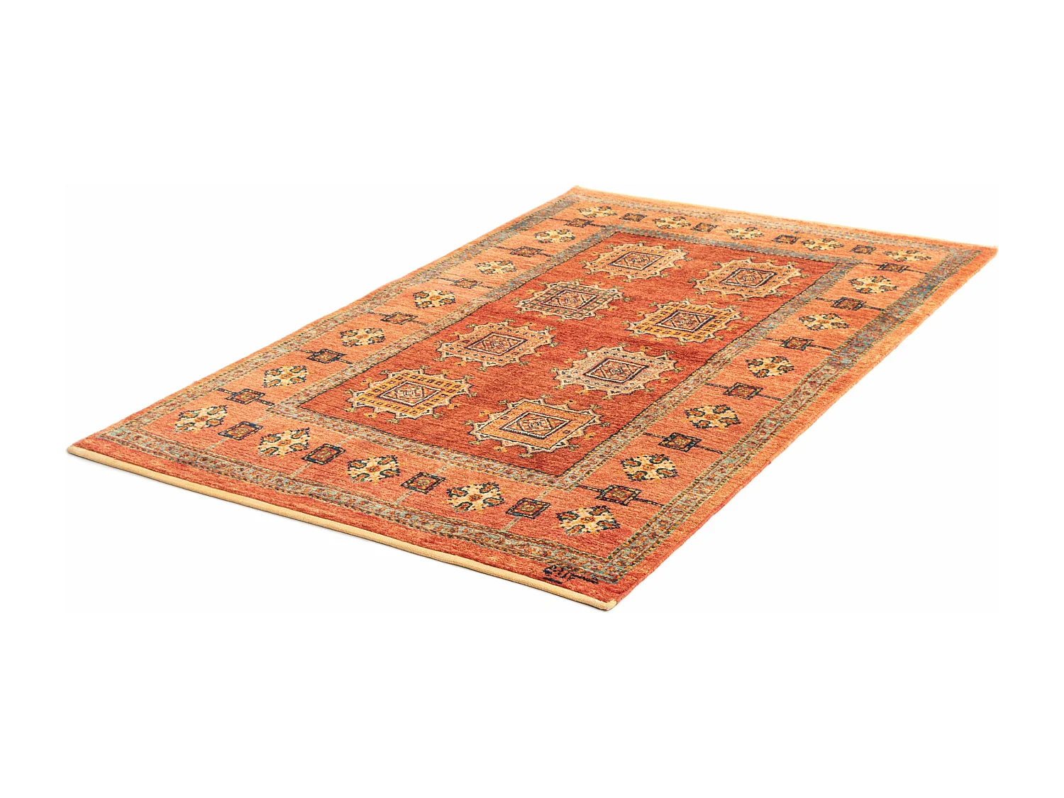 Woltapijt 165x105 Oranje Kashkuli