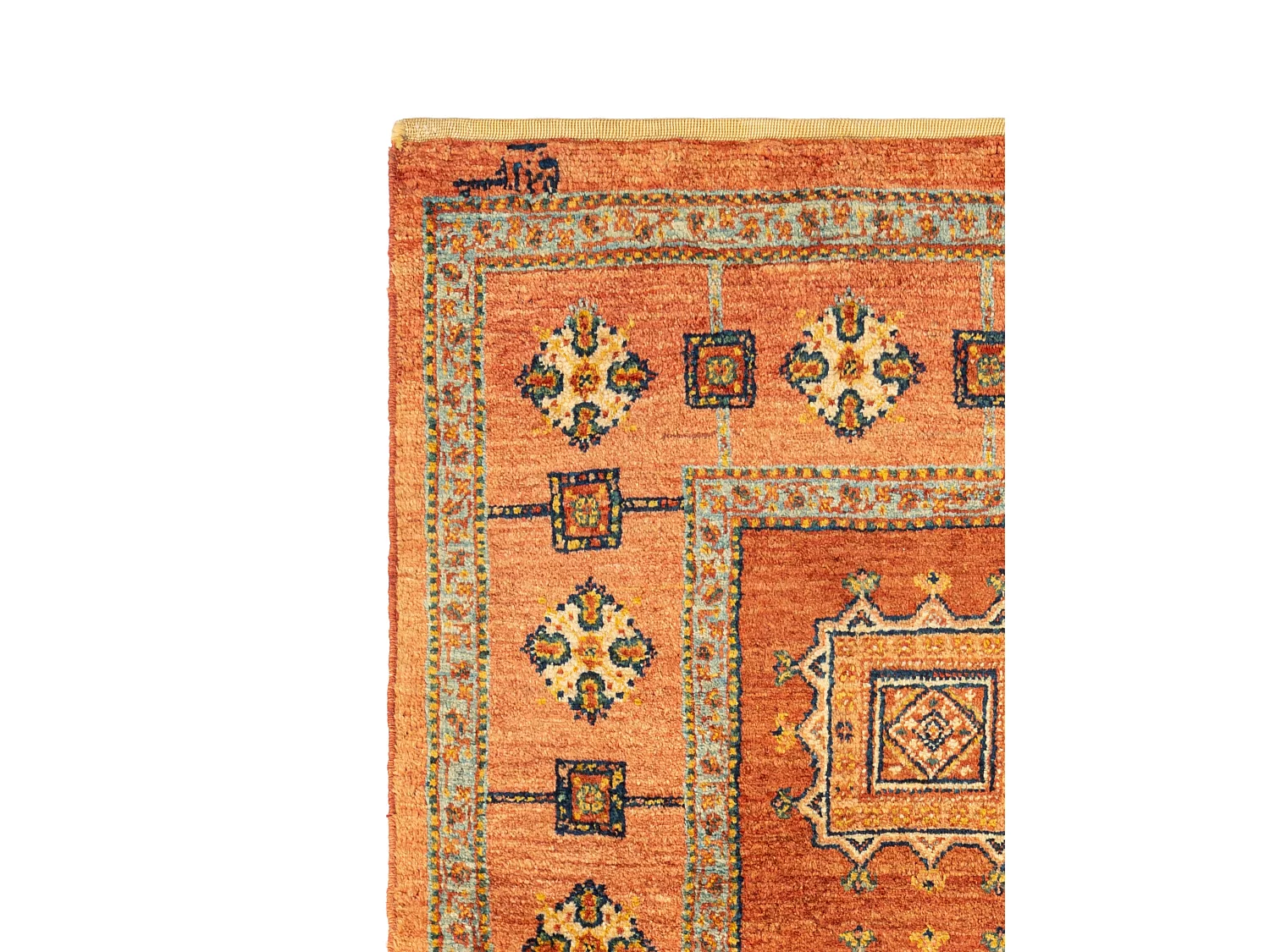 Woltapijt 165x105 Oranje Kashkuli