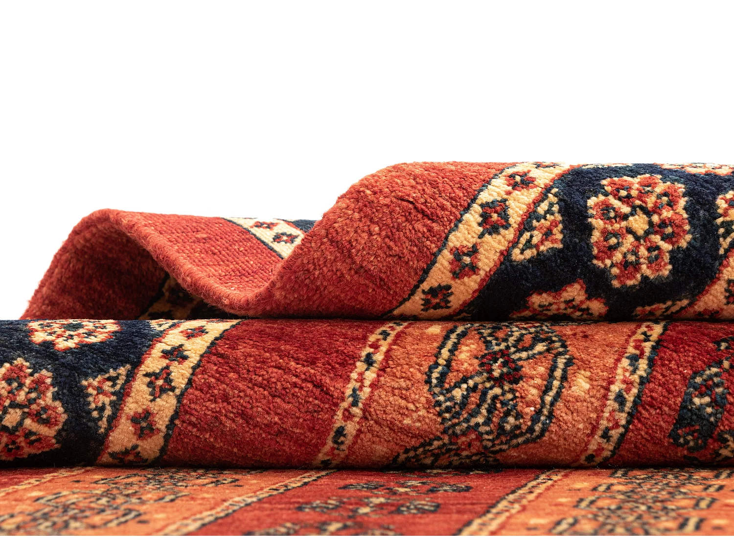 Tapis de couloir en laine 85x207 rouge Kashkuli