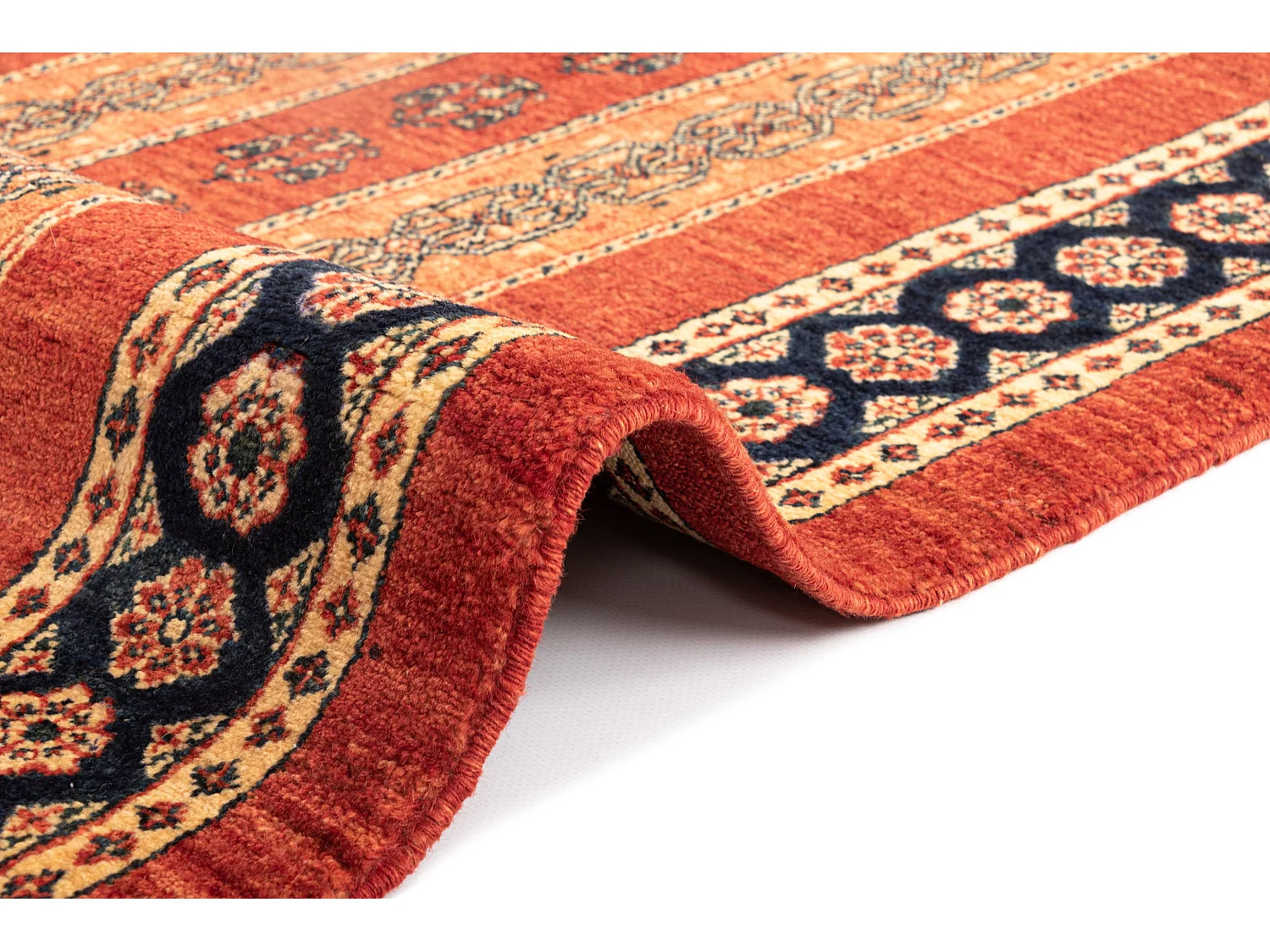 Tapis de couloir en laine 85x207 rouge Kashkuli
