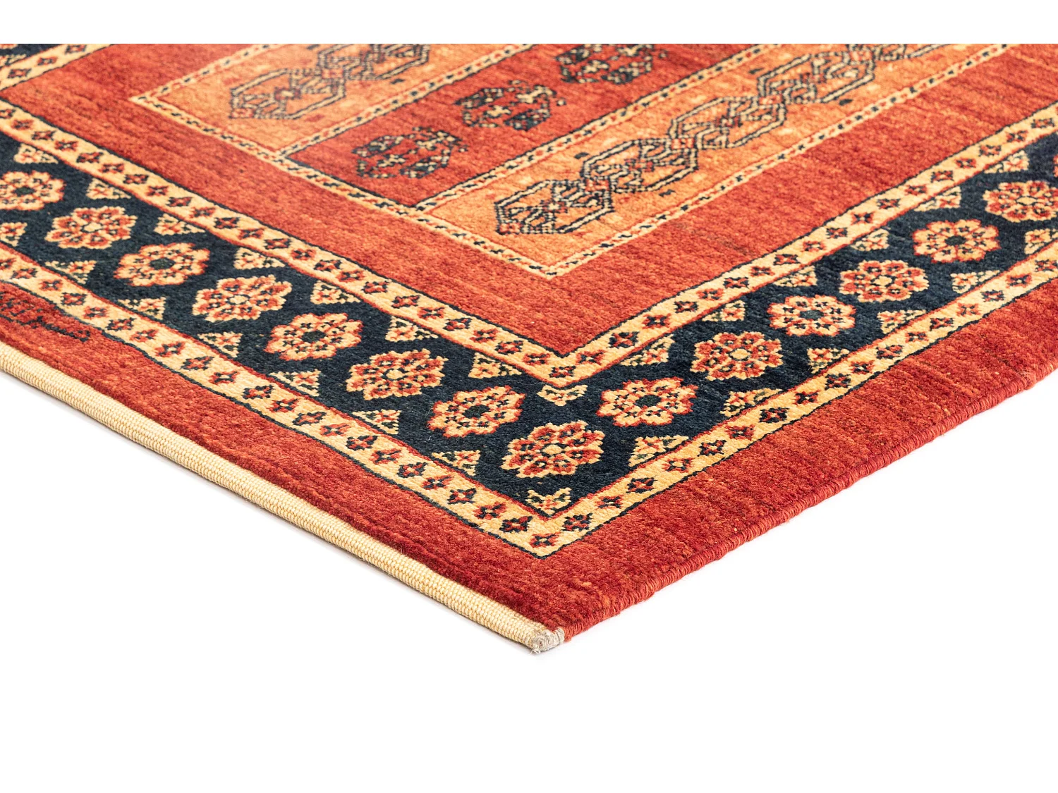 Tapis de couloir en laine 85x207 rouge Kashkuli