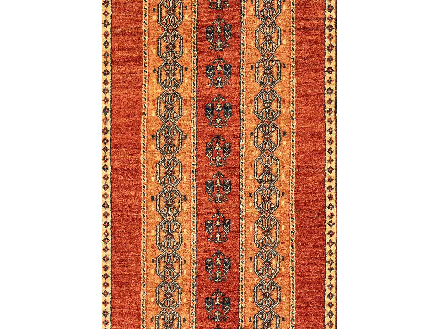 Tapis de couloir en laine 85x207 rouge Kashkuli