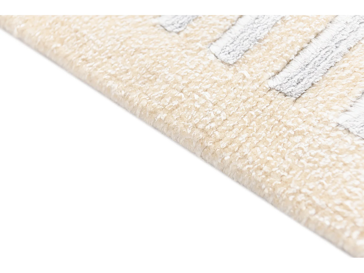 Tappeto per corridoio in lana 84x401 beige Darya