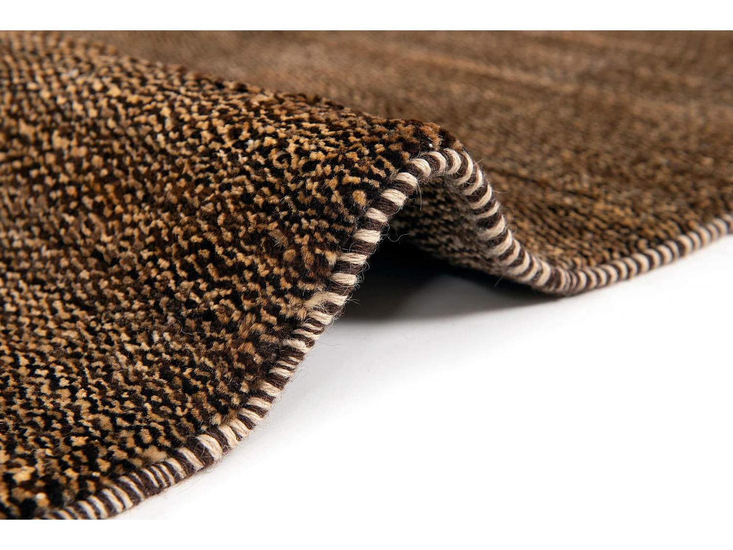 Tapis de laine 168x237 brun Juma