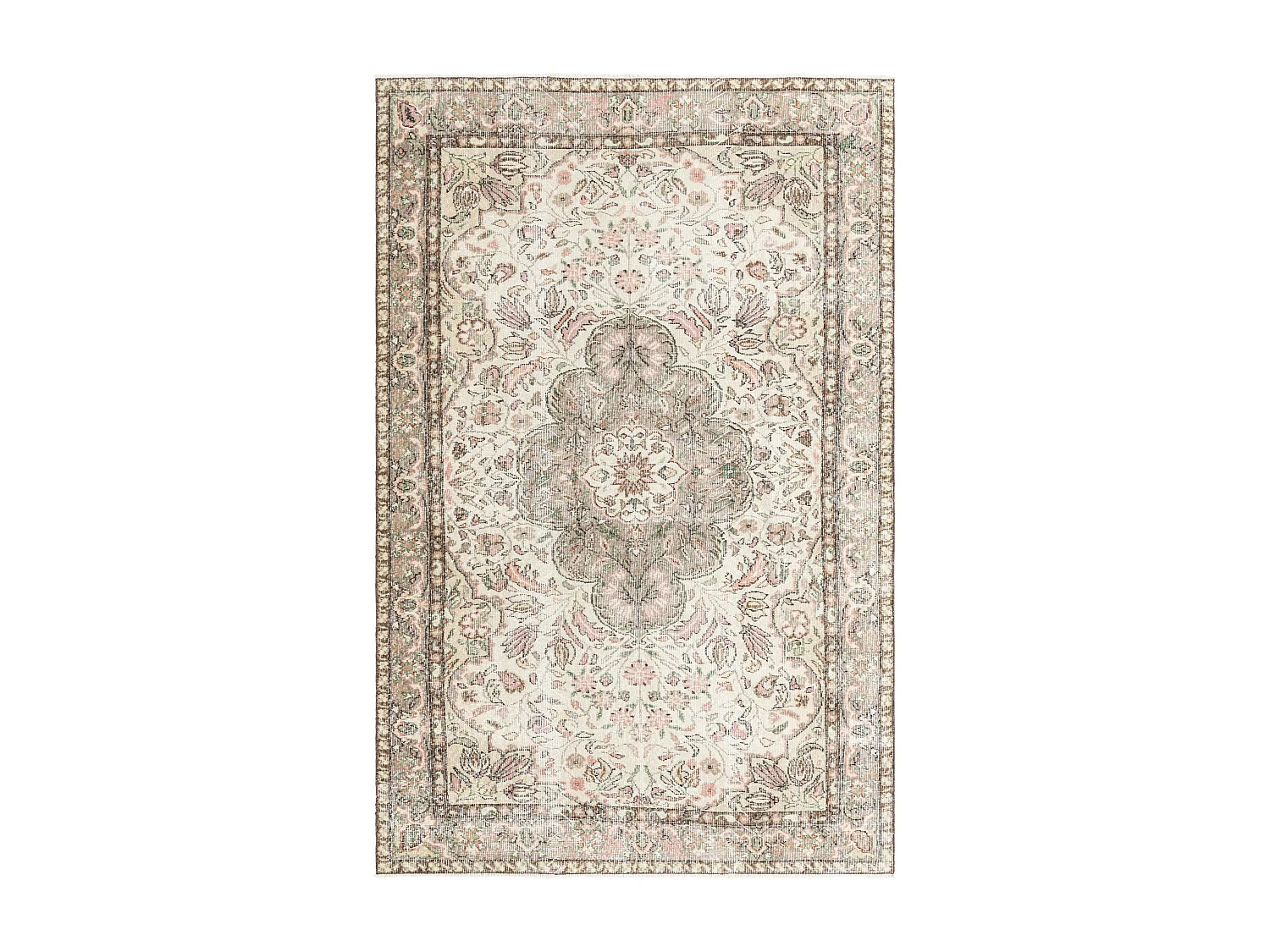 Tapis de laine 170x269 beige Ultra Vintage