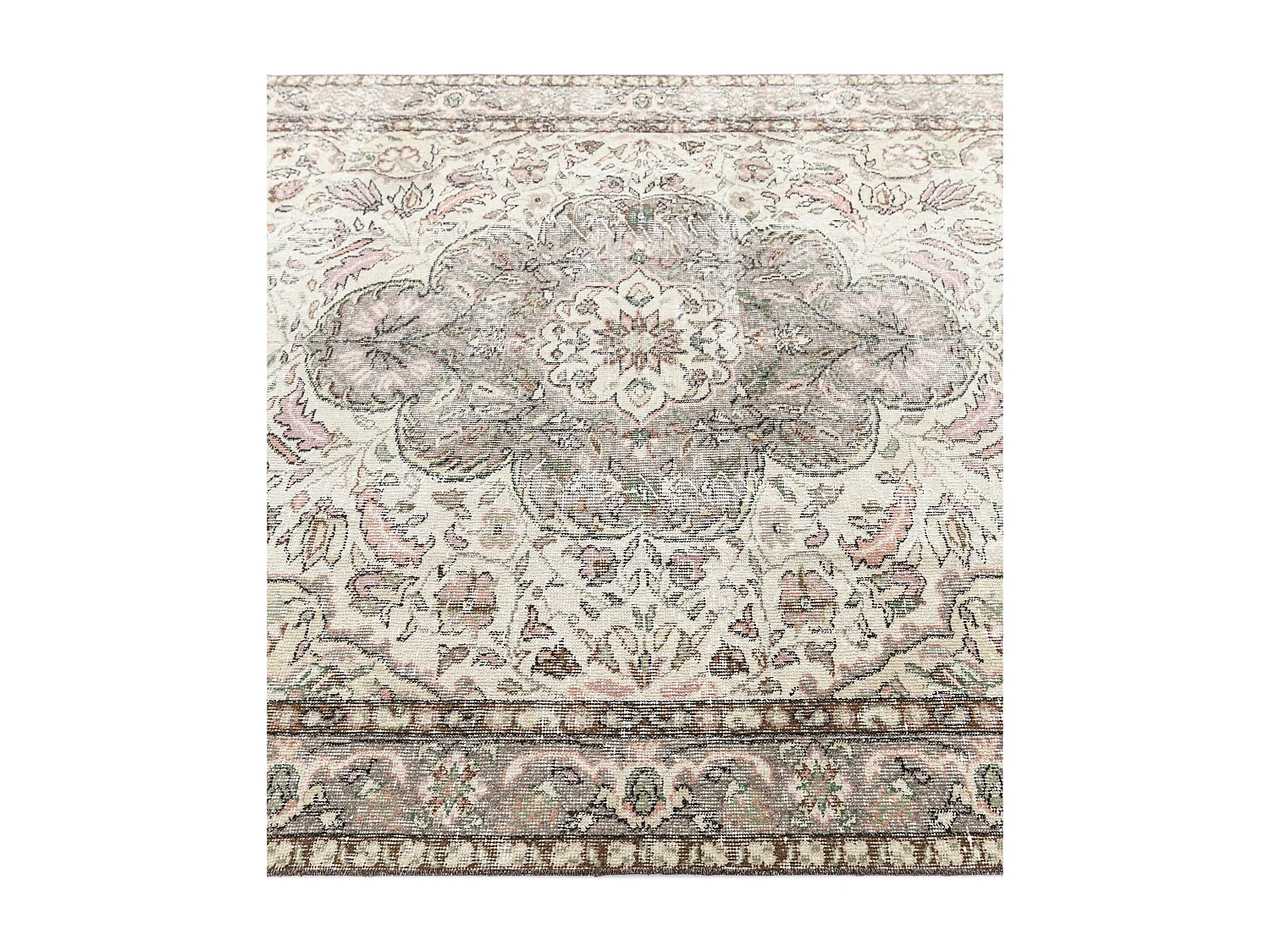 Tapis de laine 170x269 beige Ultra Vintage