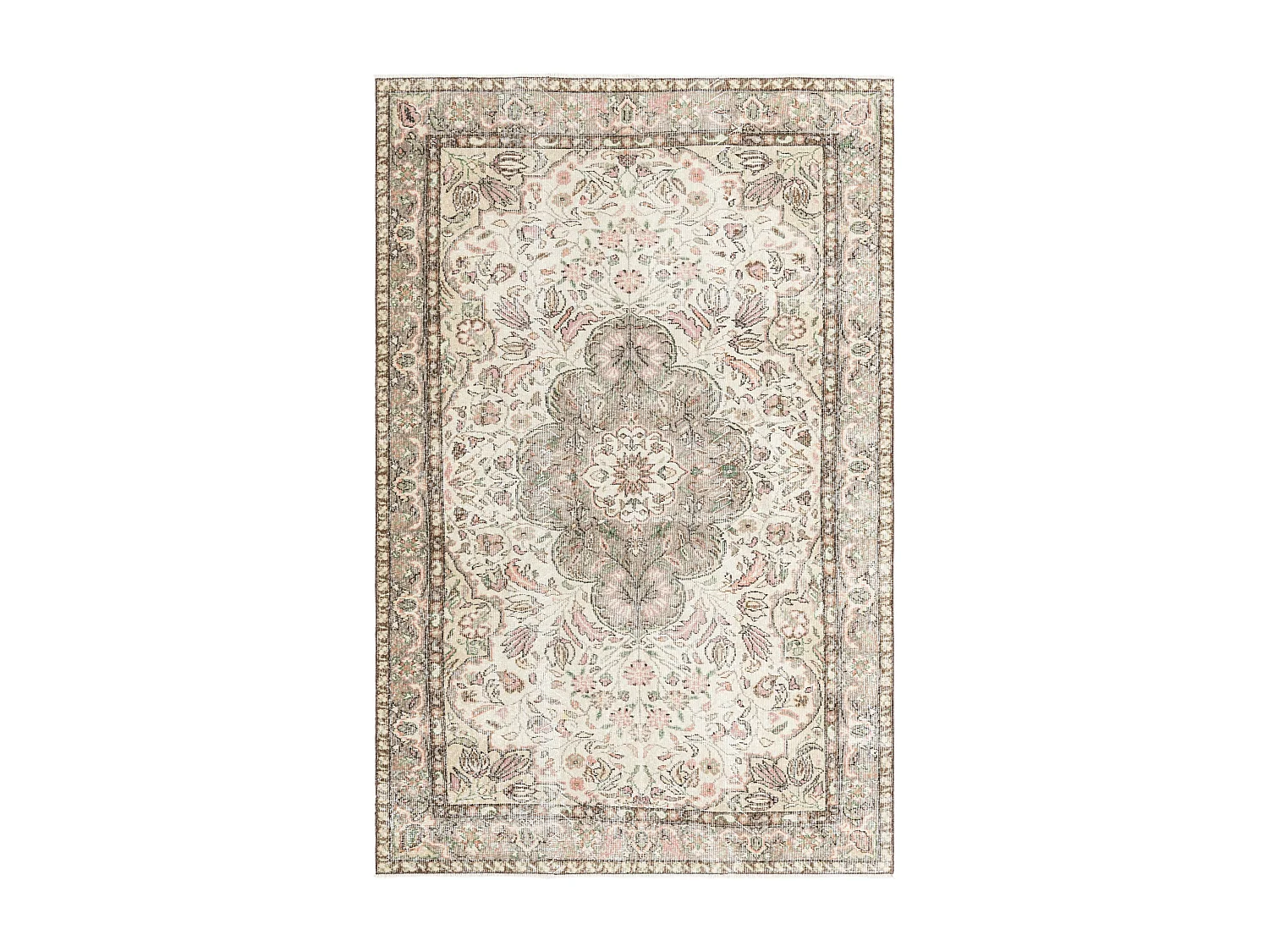 Tapis de laine 170x269 beige Ultra Vintage
