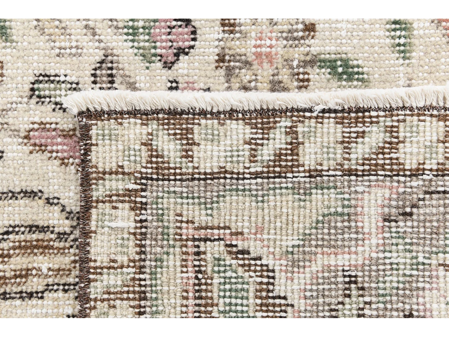 Tapis de laine 170x269 beige Ultra Vintage