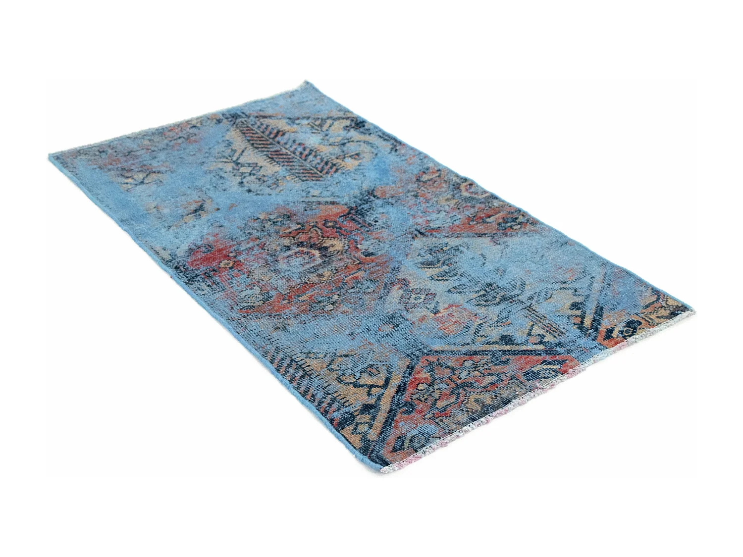 Woltapijt 113x66 Blauw Vintage Royal