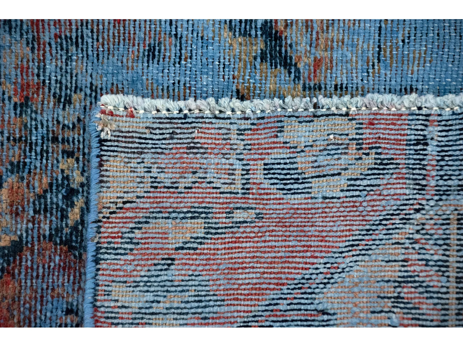 Woltapijt 113x66 Blauw Vintage Royal