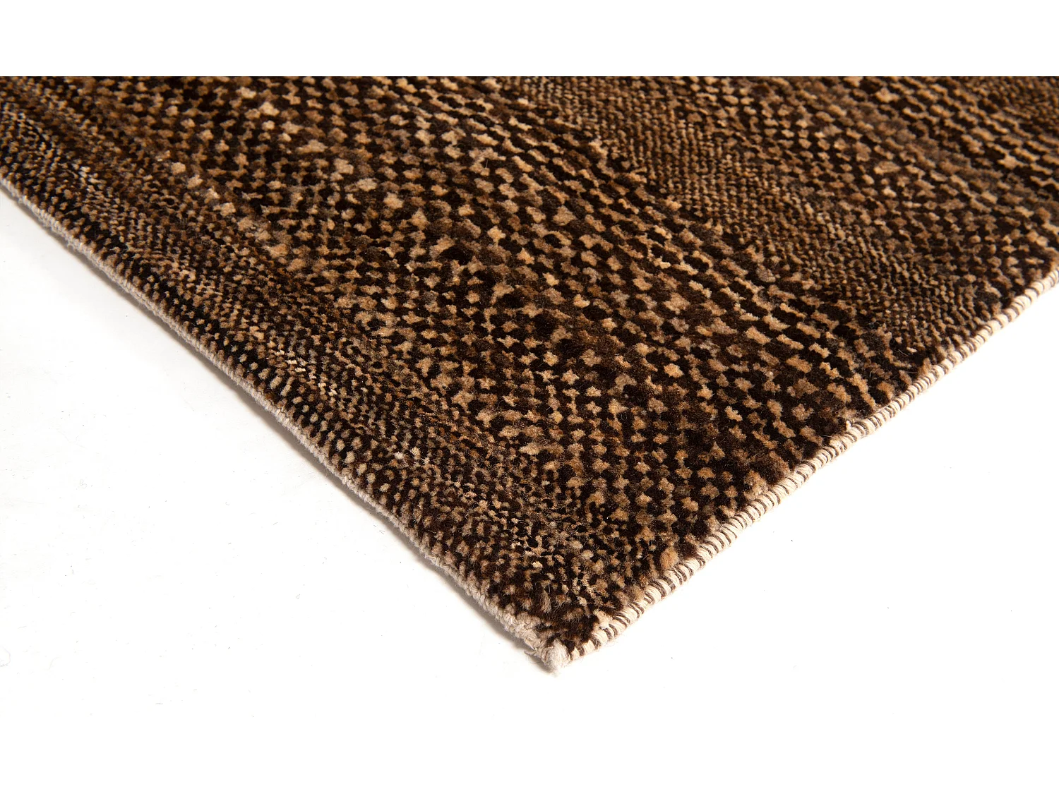 Tappeto in lana 165x238 marrone Juma