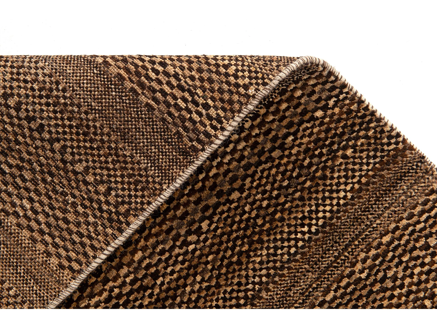 Tappeto in lana 165x238 marrone Juma