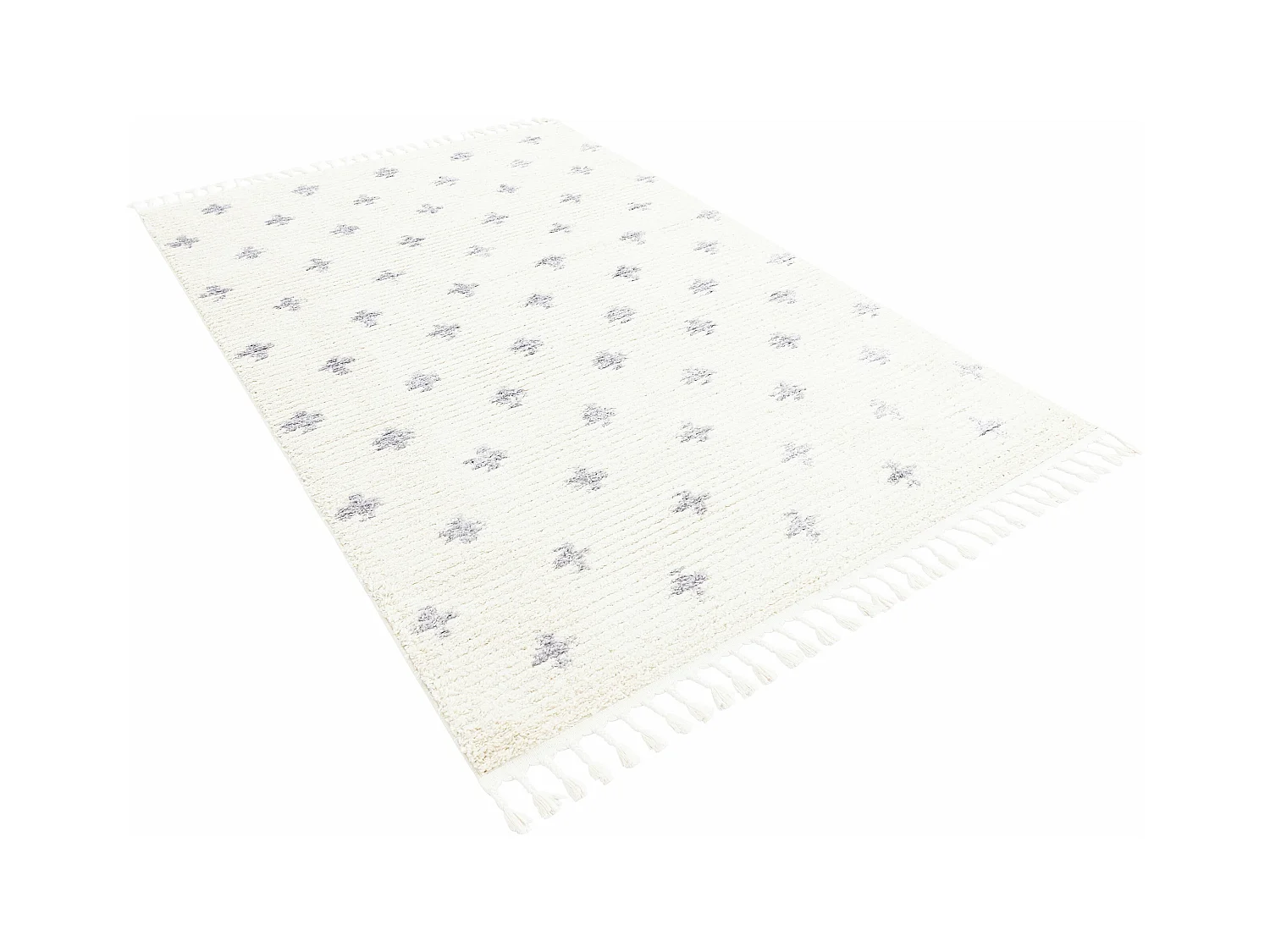 Hochflorteppich 125x185 Beige Frauenfeld Rood