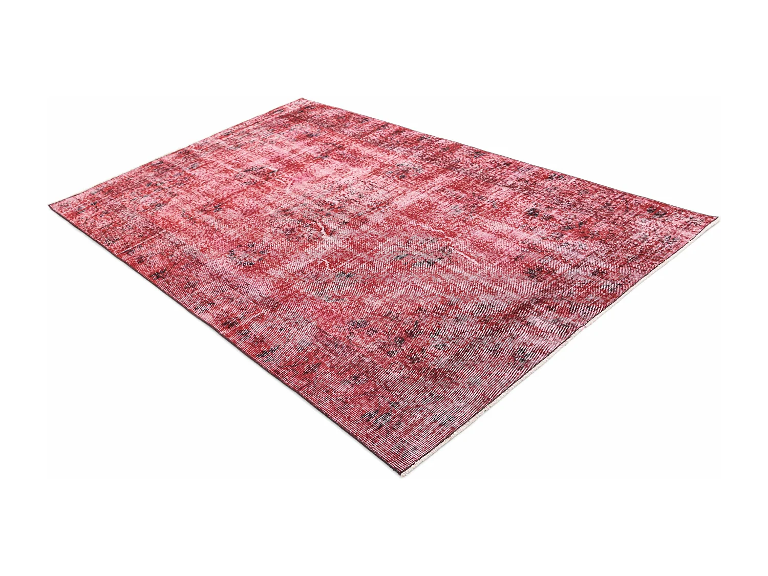 Wollteppich 145x236 Rot Ultra Vintage