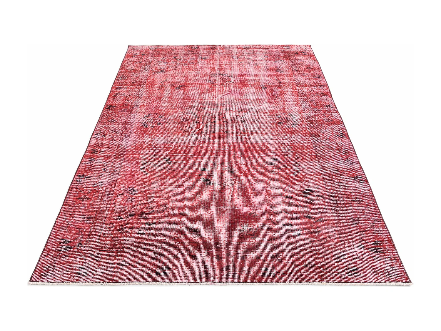 Wollteppich 145x236 Rot Ultra Vintage