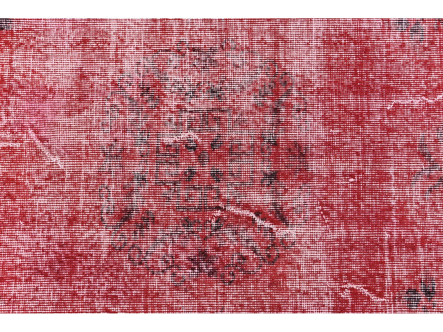 Wollteppich 145x236 Rot Ultra Vintage