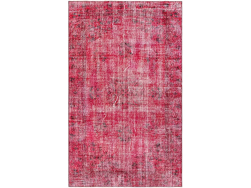 Tapis de laine 145x236 rouge Ultra Vintage