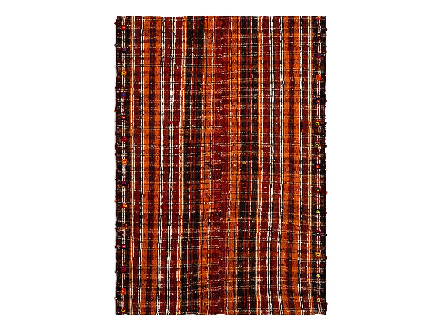 Tapis de laine 147x214 orange Jajim