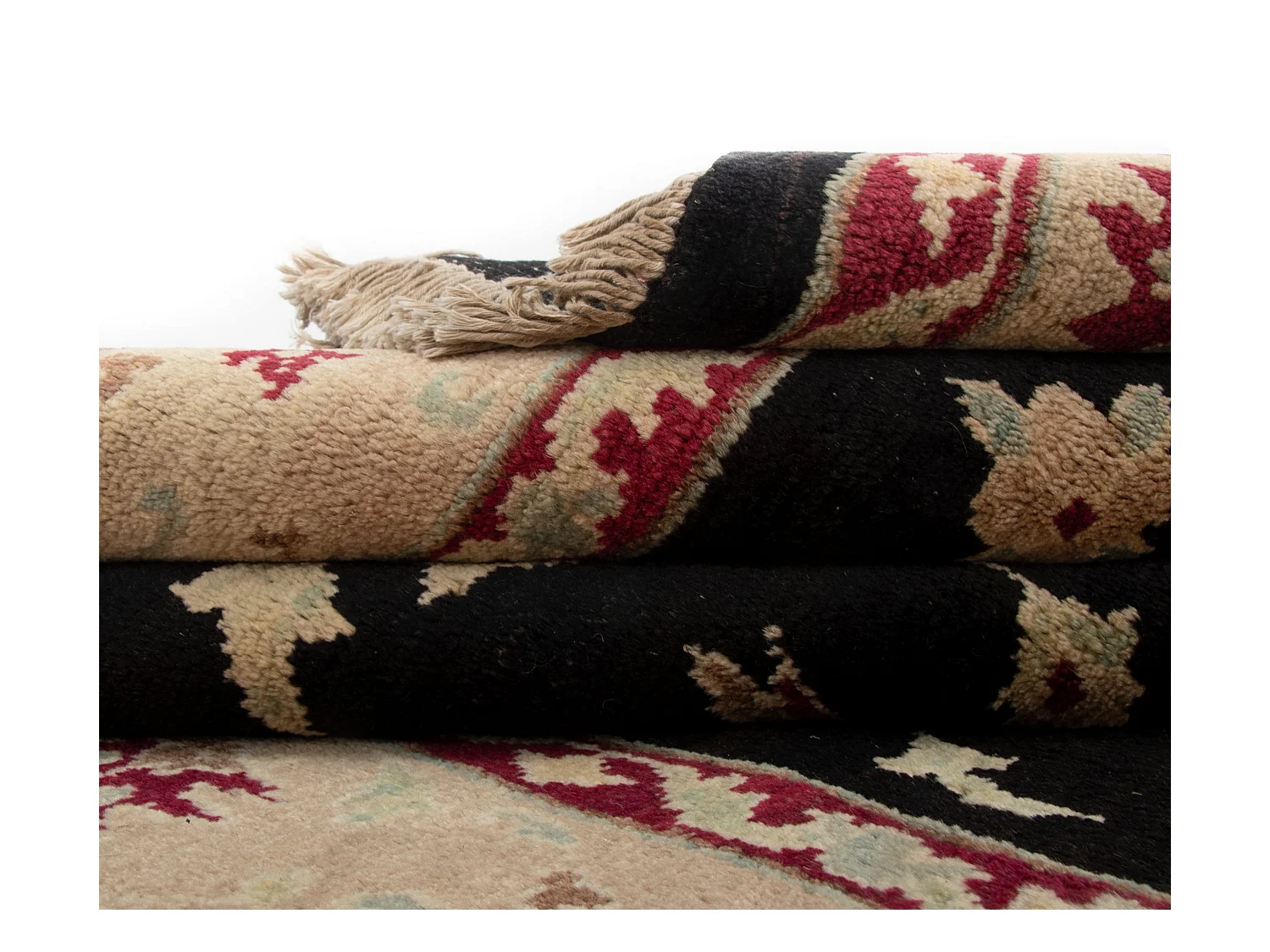 Tappeto in lana 156x226 nero Ziegler