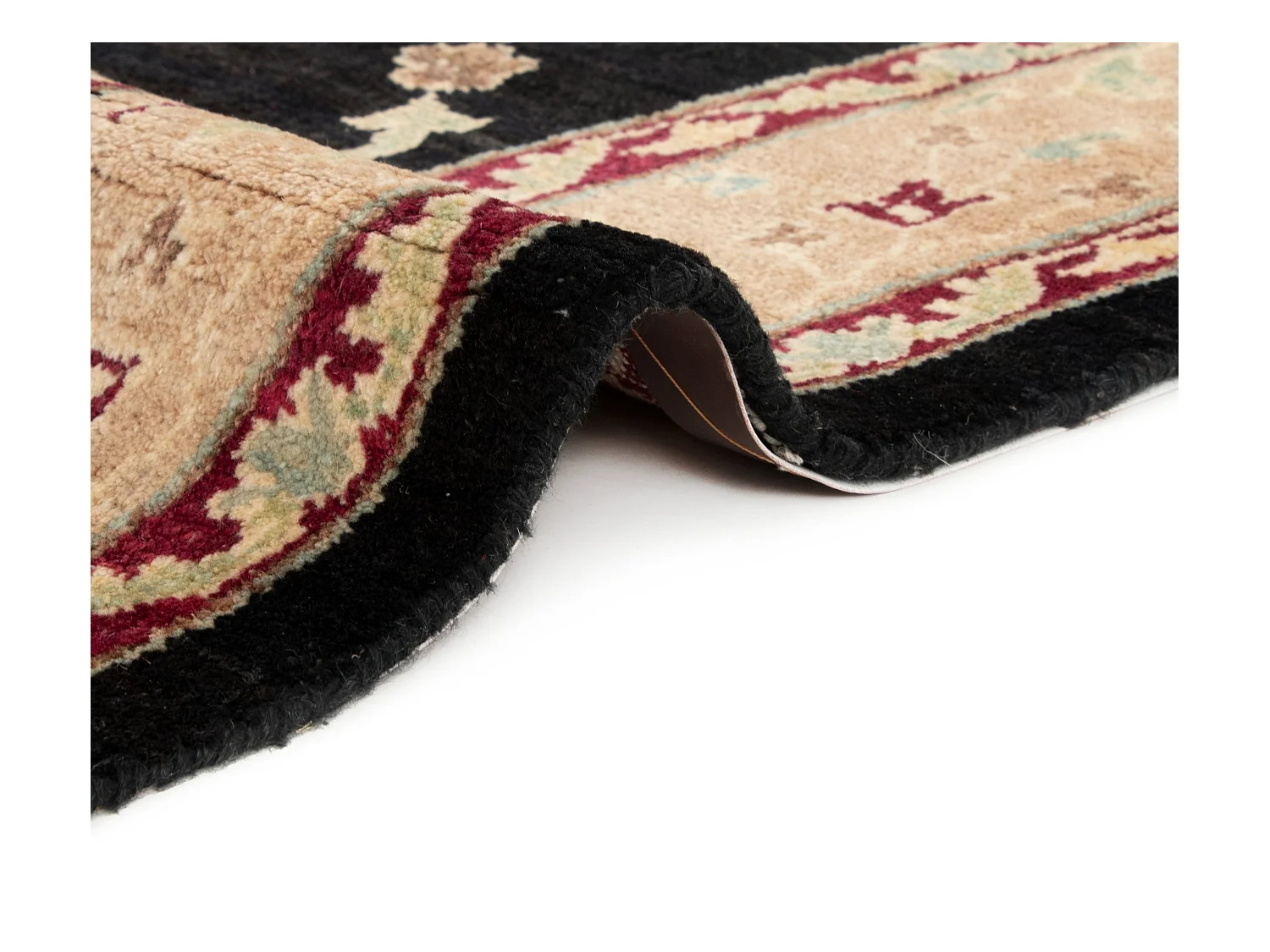 Tappeto in lana 156x226 nero Ziegler