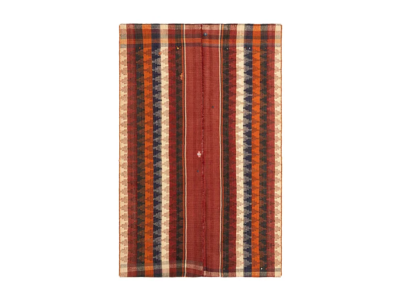 Wollteppich 130x201 Rot Jajim