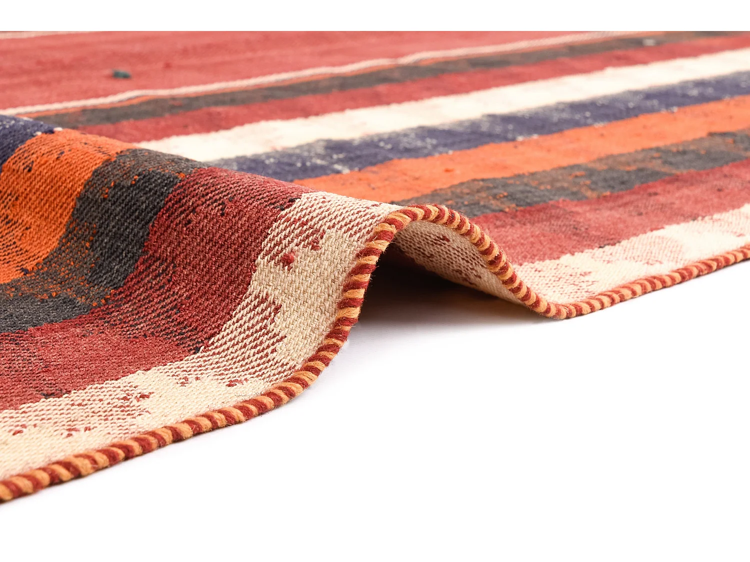 Wollteppich 130x201 Rot Jajim