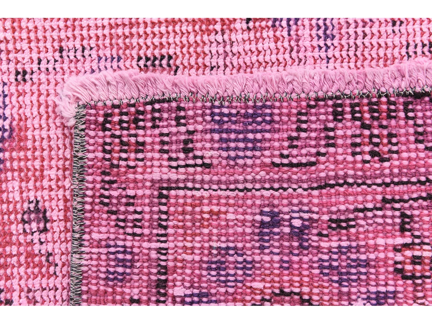 Tapis de laine 165x269 Violet Ultra Vintage