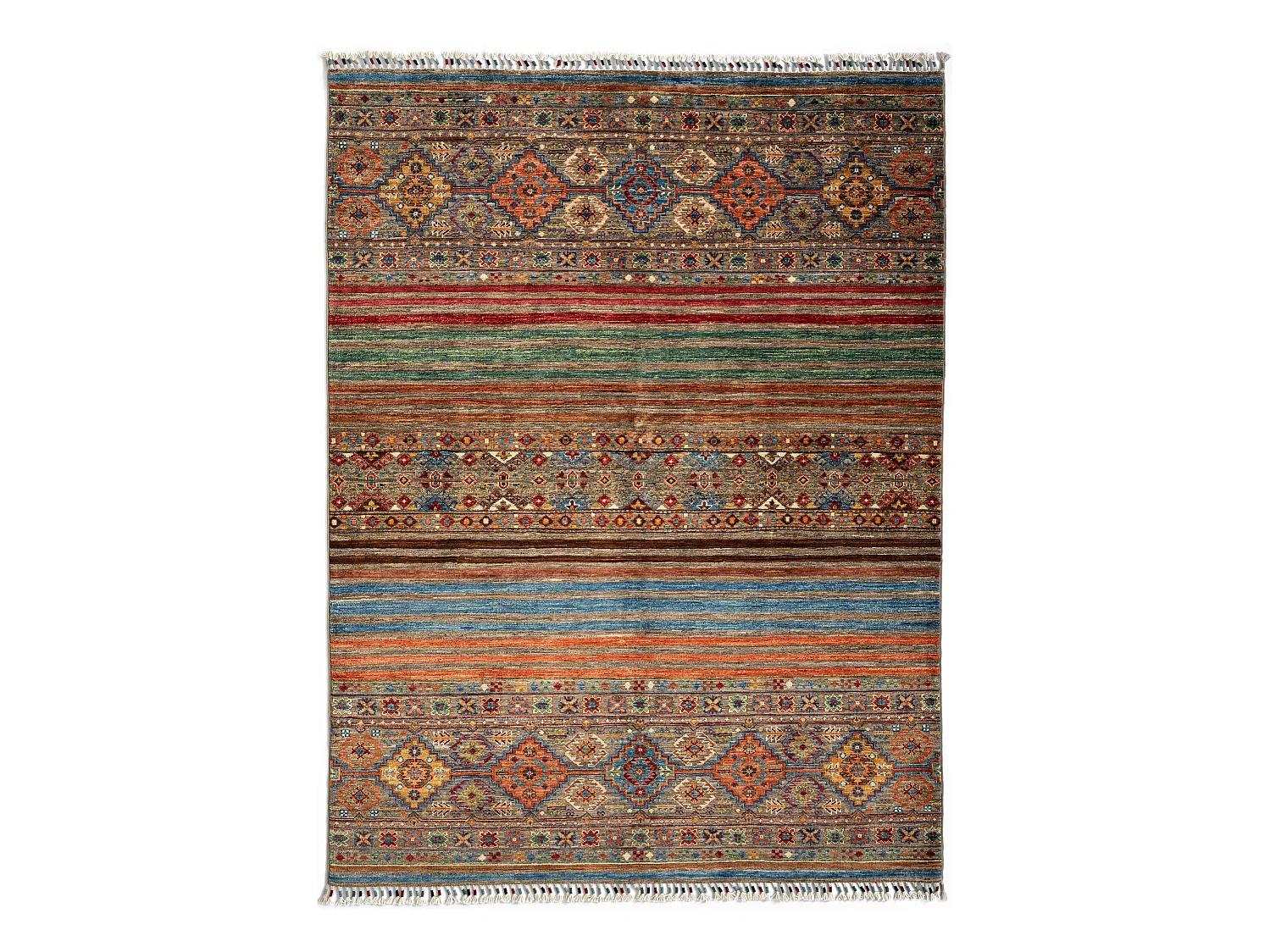 Tappeto in lana 153x202 marrone Torkman