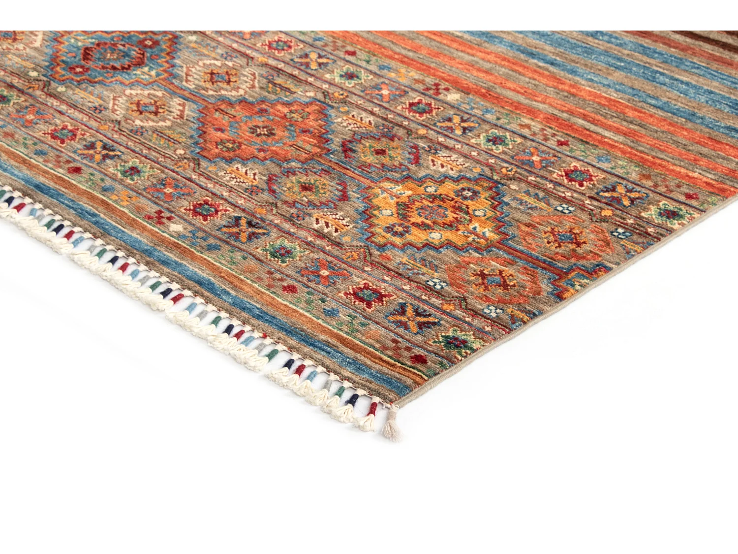 Tapis de laine 153x202 brun Torkman