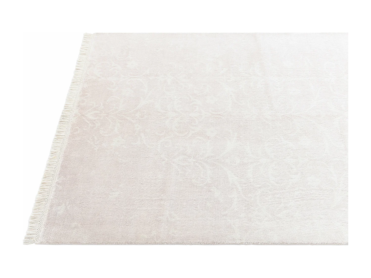 Tapis de laine 119x183 rose Darya