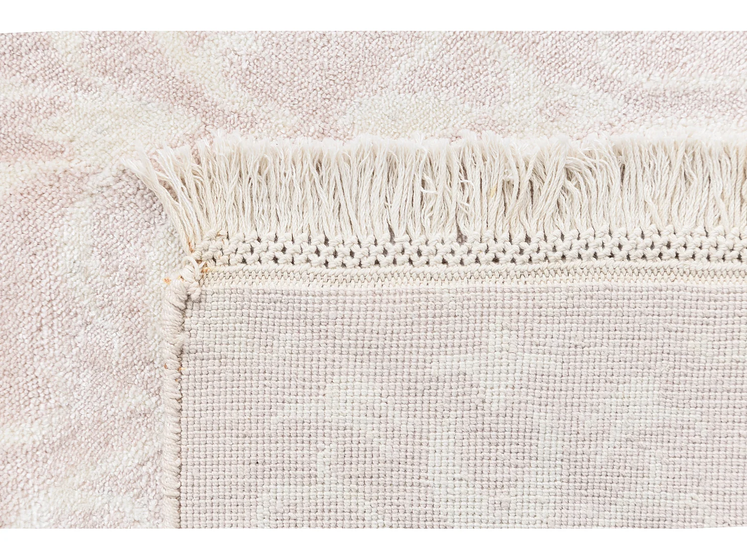 Tapis de laine 119x183 rose Darya