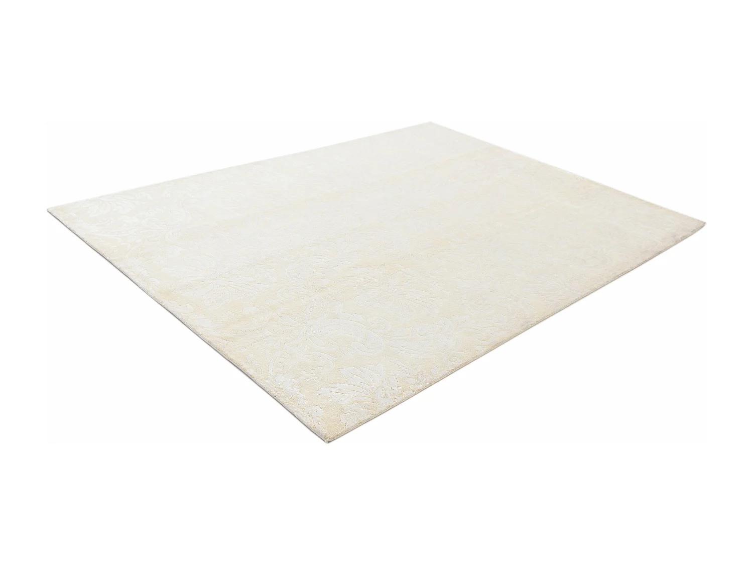 Tapis de laine 175x244 beige Darya
