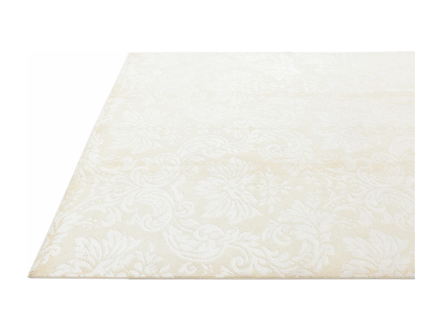 Tapis de laine 175x244 beige Darya