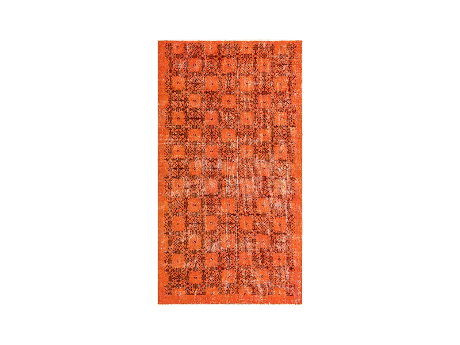 Tapis de laine 137x254 orange Ultra Vintage