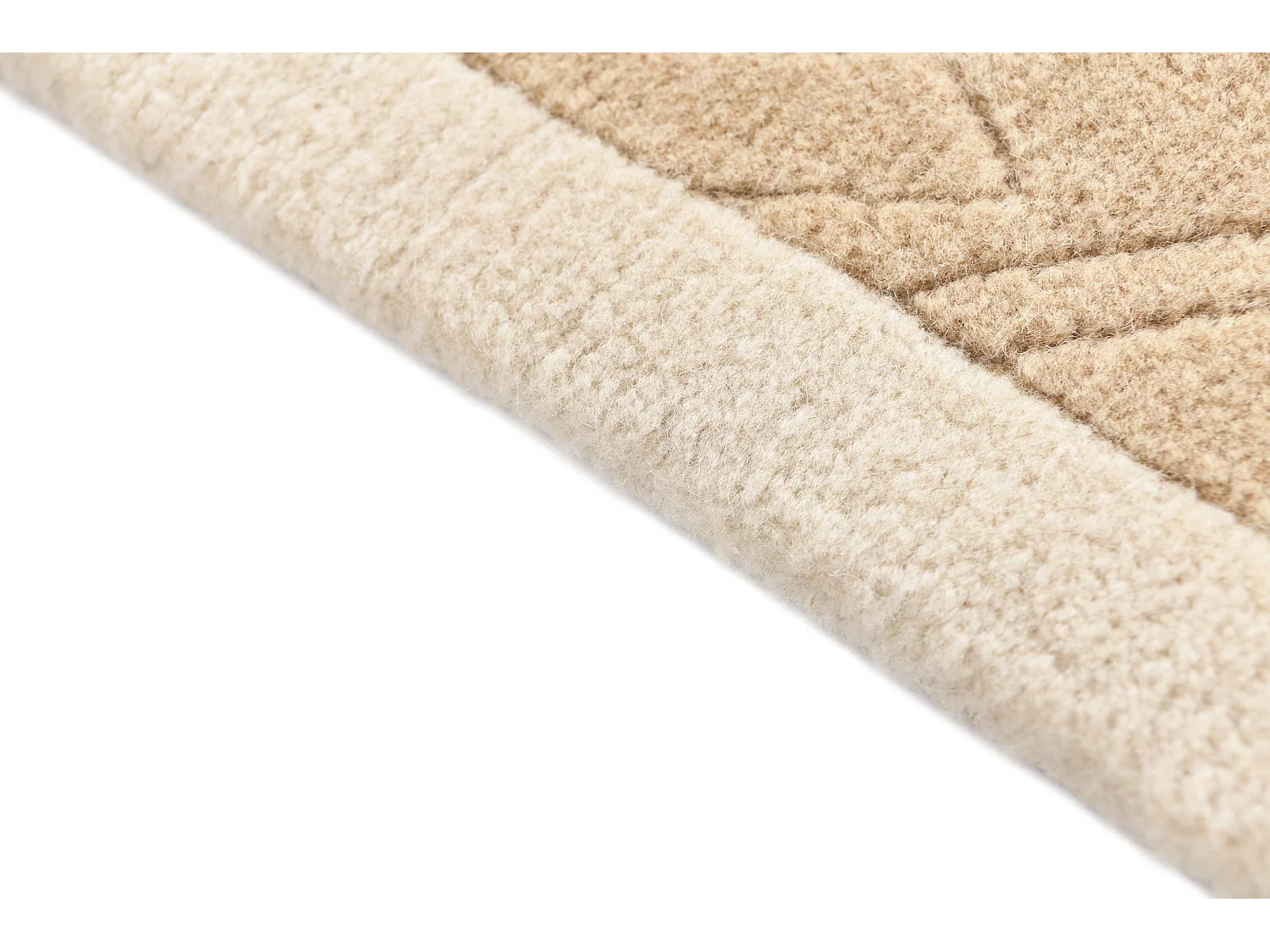 Tappeto in lana 132x188 beige Darya