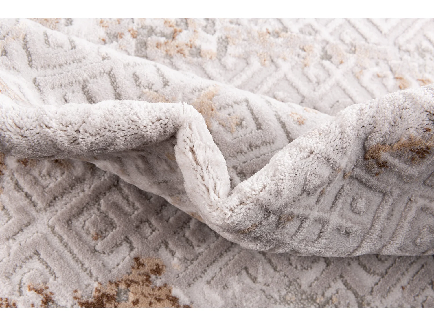 Tappeto 240x240 beige Davos Fusion